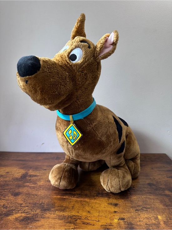 Equity Toys / Cartoon Network Other - Vintage 1998 Cartoon Network Talking Scooby Doo Plush Stuffed Animal Toy 15"